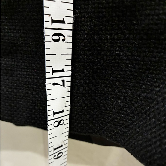 A New Day Womens Black Tweed Cropped Ladies Jacket Gold Button Pockets XS NWT - Picture 5 of 7